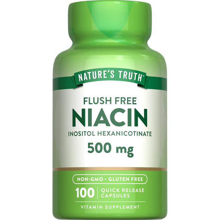 Nature's Truth Niacin, Flush Free, 500 Mg, Capsules by Pasteur Pharmacy