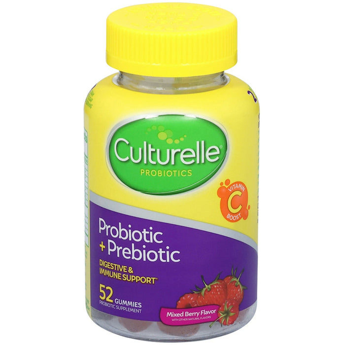 Culturelle Daily Prebiotic + Probiotic Gummies For Adults Mixed Berry 52 ct by Pasteur Pharmacy