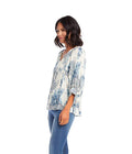 Karen Kane Womens Blouson Sleeve Top, Size Small by Vanessa Jane