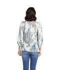 Karen Kane Womens Blouson Sleeve Top, Size Small by Vanessa Jane
