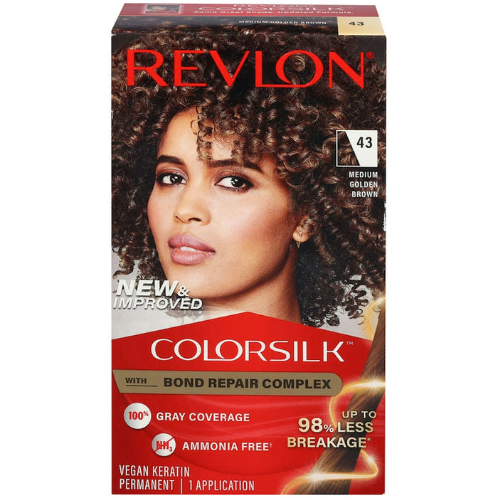 Revlon Colorsilk Permanent Hair Color - Medium Golden Brown by Pasteur Pharmacy