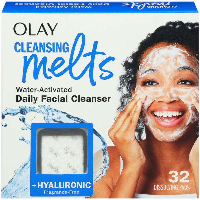 Olay Water-Activated Daily Facial Cleansing Melts With Hyaluronic by Pasteur Pharmacy