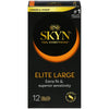 Skyn Condoms, Non Latex, Lubricated, Elite, Large
