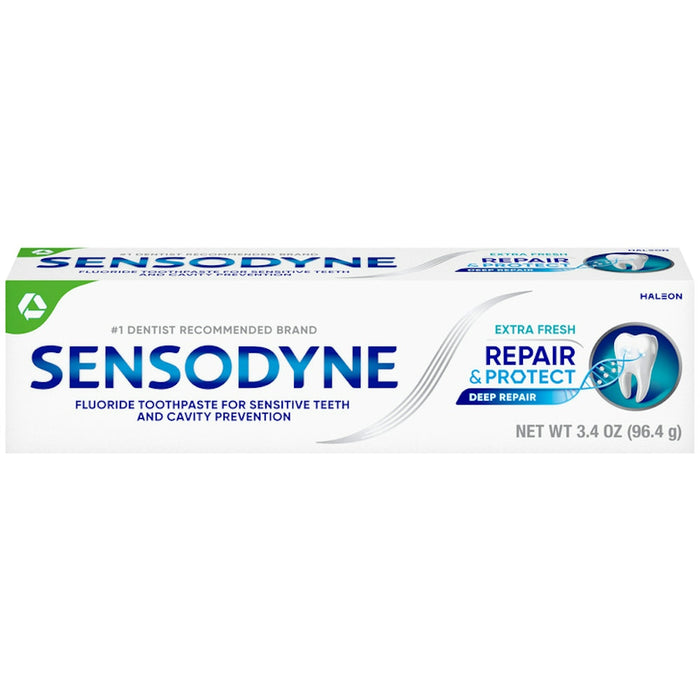 Sensodyne Repair & Protect Extra Fresh Fluoride Toothpaste For Sensitive Teeth, 3.4 Ounce by Pasteur Pharmacy