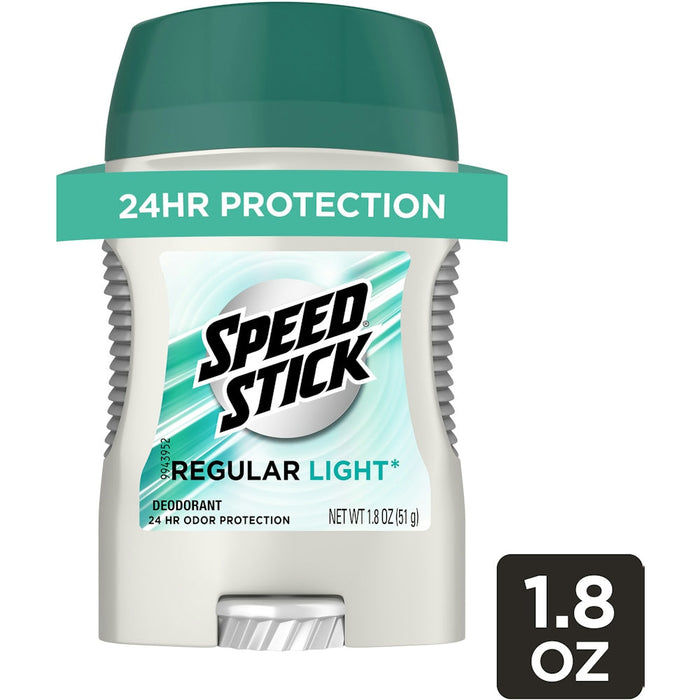 Speed Stick Deodorant Solid Regular Light For Men 1.8 Oz by Pasteur Pharmacy