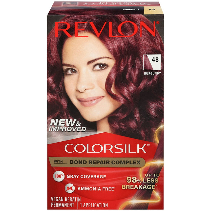 Revlon 48 Burgundy Vegan Keratin Permanent Hair Color by Pasteur Pharmacy