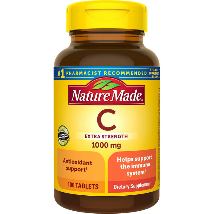 Nature Made Vitamin C, Extra Strength, 1000 Mg, Tablets by Pasteur Pharmacy