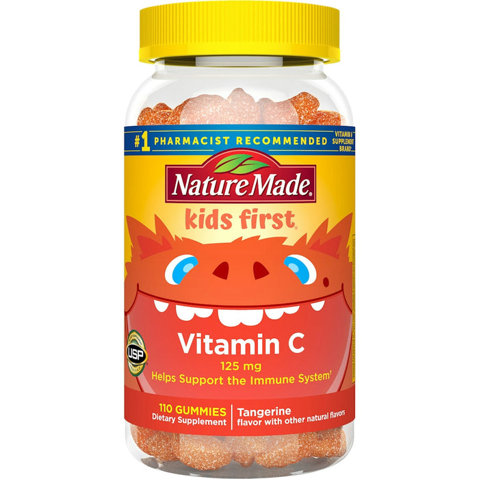 Nature Made Kids First Vitamin C Gummies For Immune Support - Tangerine - 110ct by Pasteur Pharmacy