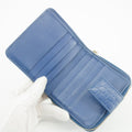 Gucci Microguccissima Compact Zip Wallet Blue #3146 by Bolt Boutique