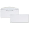 Quality Park Business Envelope, #10, Commercial Flap, Diagonal Seam, Gummed Closure, 24 lb Bond Weight Paper, 4.13 x 9.5, White, 500/Box