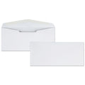 Quality Park Business Envelope, #10, Commercial Flap, Diagonal Seam, Gummed Closure, 24 lb Bond Weight Paper, 4.13 x 9.5, White, 500/Box