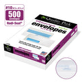 Quality Park Redi-Seal Security-Tint Envelope, Address Window, #10, Commercial Flap, Redi-Seal Closure, 4.13 x 9.5, White, 500/Box