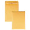 Quality Park Redi-Seal Catalog Envelope, #10 1/2, Cheese Blade Flap, Redi-Seal Adhesive Closure, 9 x 12, Brown Kraft, 250/Box