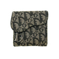 Christian Dior Navy Trotter Saddle Canvas Compact Wallet #3148 by Bolt Boutique