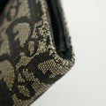 Christian Dior Navy Trotter Saddle Canvas Compact Wallet #3148 by Bolt Boutique