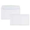Quality Park Business Envelope, #6 3/4, Commercial Flap, Side Seam, Gummed Closure, 24 lb Bond Weight Paper, 3.63 x 6.5, White, 500/Box