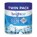 BRIGHT Air Automatic Spray Air Freshener Refill, Cool and Clean, 6.17 oz Aerosol Spray, 6/Carton