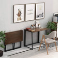 31.5" Small Desk No-Assembly Folding Computer Desk by DailySale