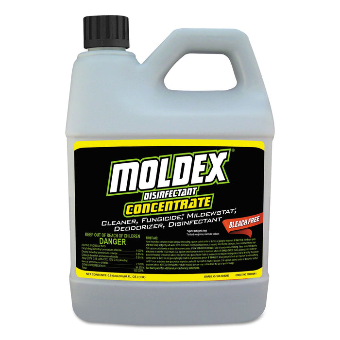 MOLDEX Disinfectant Concentrate, 64 oz Bottle