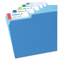 Avery Extra-Large TrueBlock File Folder Labels with Sure Feed Technology, 0.94 x 3.44, White, 18/Sheet, 25 Sheets/Pack