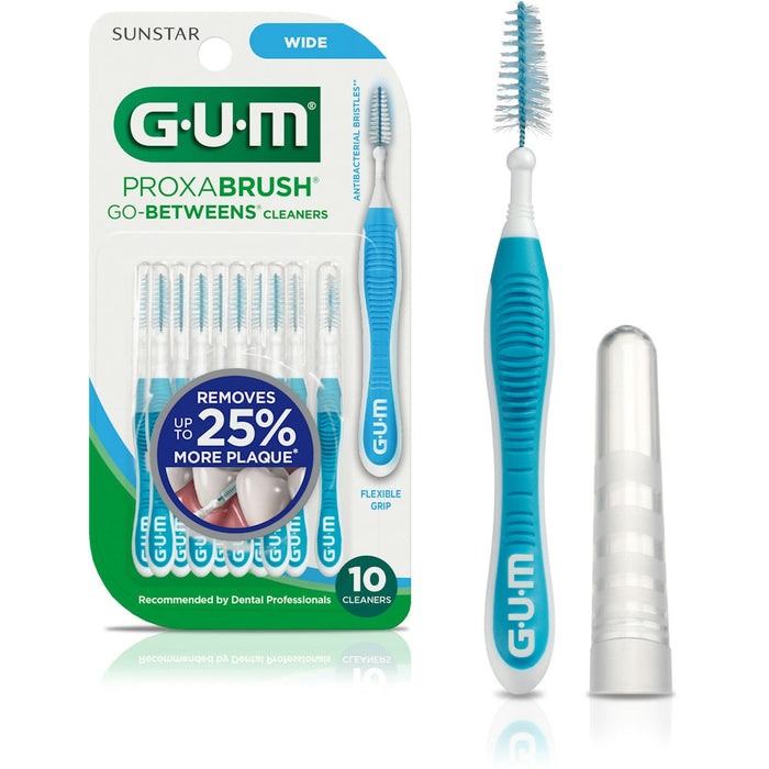 GUM Proxabrush Go Between Cleaners Wide 10Ct by Pasteur Pharmacy