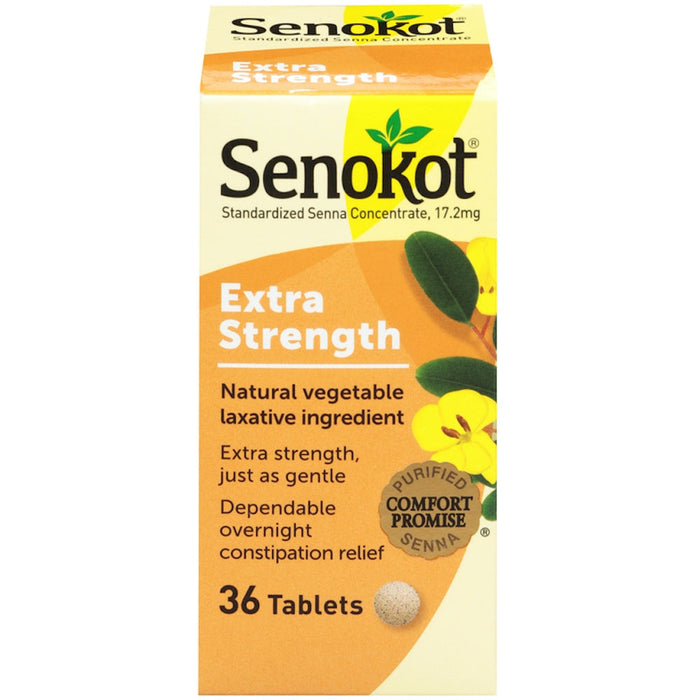 Senokot Extra Strength Natural Vegetable Laxative Tablets by Pasteur Pharmacy