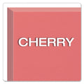 Oxford Unruled Index Cards, 3 x 5, Cherry, 100/Pack