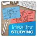 Oxford Unruled Index Cards, 3 x 5, Cherry, 100/Pack