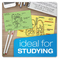 Oxford Ruled Index Cards, 3 x 5, Canary, 100/Pack