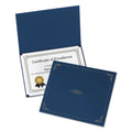 Oxford Certificate Holder, 11.25 x 8.75, Dark Blue, 5/Pack