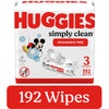 Huggies Simply Clean, Wipes, Disney Baby, Fragrance Free
