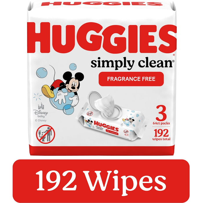 Huggies Simply Clean, Wipes, Disney Baby, Fragrance Free by Pasteur Pharmacy