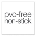 Cardinal XtraLife ClearVue Non-Stick Locking Slant-D Ring Binder, 3 Rings, 1.5" Capacity, 11 x 8.5, Black