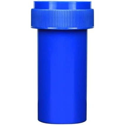 Vials Reversable Caps Blue 275 13Dram by Pasteur Pharmacy