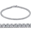 3.15ct. Round Cut Diamond Tennis Bracelet In 14k White Gold by DailySale