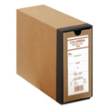 Globe-Weis COLUMBIA Recycled Binding Cases, 2 Rings, 3.13" Capacity, 11 x 8.5, Kraft