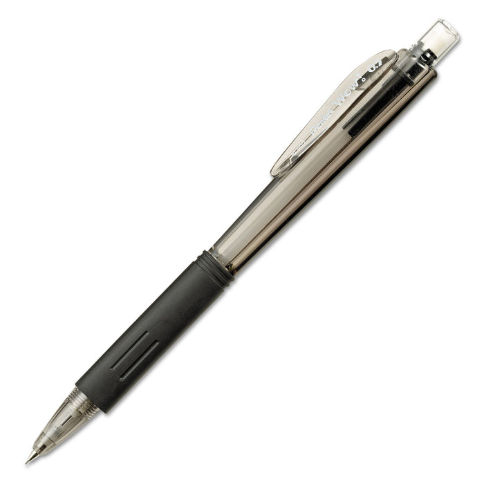 Pentel Wow! Pencils, 0.5 mm, HB (#2.5), Black Lead, Black Barrel
