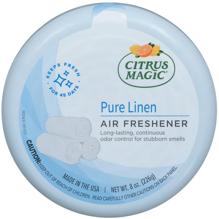 Citrus Magic Solid Air Freshener Pure Linen 8 Oz by Pasteur Pharmacy