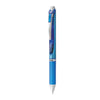 Pentel EnerGel RTX Gel Pen, Retractable, Medium 0.7 mm Needle Tip, Blue Ink, Blue/Gray Barrel