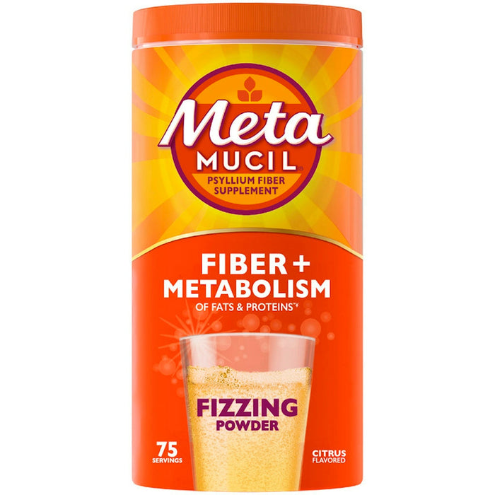 Metamucil Psyllium Fiber Supplement, Citrus Flavored 24.9 Oz by Pasteur Pharmacy