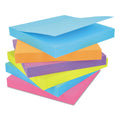 Universal Self-Stick Note Pads, 3" x 3", Assorted Bright Colors, 100 Sheets/Pad, 12 Pads/Pack