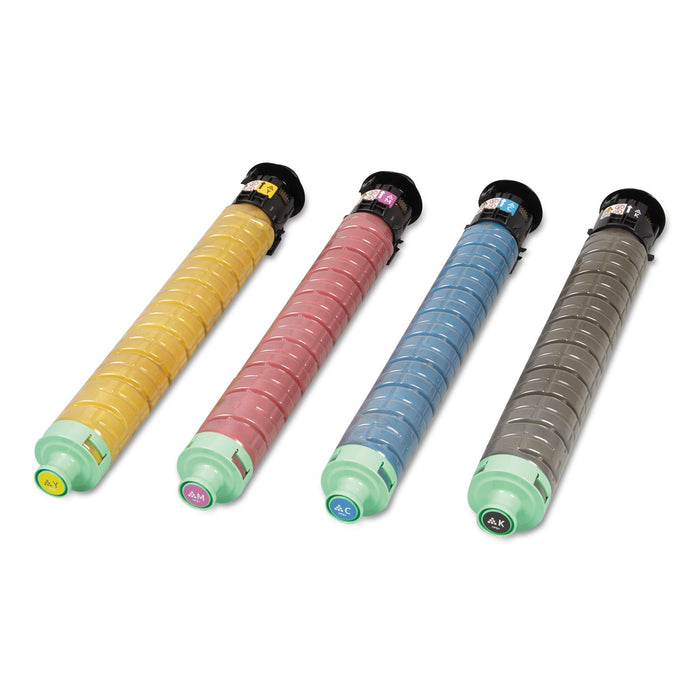 Ricoh 821258 Toner, 34,000 Page-Yield, Cyan
