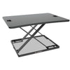 Alera AdaptivErgo Ultra-Slim Sit-Stand Desk, 31.33" x 21.63" x 1.5" to 16", Black