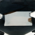 Balenciaga Logo White / Black Canvas Cabas Tote Bag-#3163 by Bolt Boutique