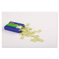 Avery Gummed Reinforced Index Tabs, 1/12-Cut, Gray, 0.44" Wide, 50/Pack