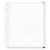 Cardinal Expanding Zipper Binder Pockets, 8.5 x 11, Clear, 3/Pack
