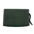 Burberry Green Leather Vintage Clutch Bag #3165 by Bolt Boutique
