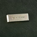 Burberry Green Leather Vintage Clutch Bag #3165 by Bolt Boutique