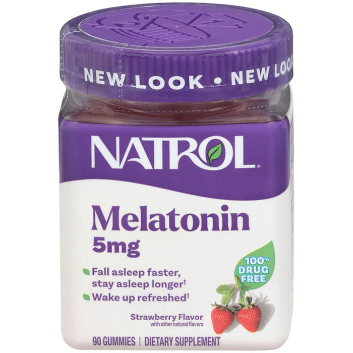 Natrol Melatonin 5 Mg Sleep Aid Gummies, Strawberry by Pasteur Pharmacy