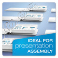 Cardinal ExpressLoad ClearVue Locking D-Ring Binder, 3 Rings, 2" Capacity, 11 x 8.5, White